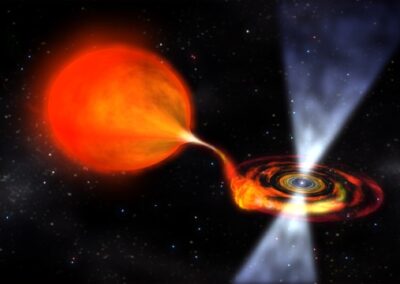 Astronomen bevestigen uitgebreide atmosfeer op accretieschijf röntgendubbelster