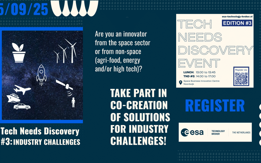 Tech Needs Discovery #3: industry Challenges